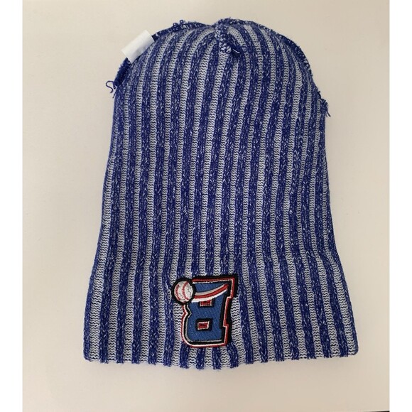 New York Rockland Boulders Knitted Winter Hat With Blue Pom Pom Frontier League - Picture 6 of 12